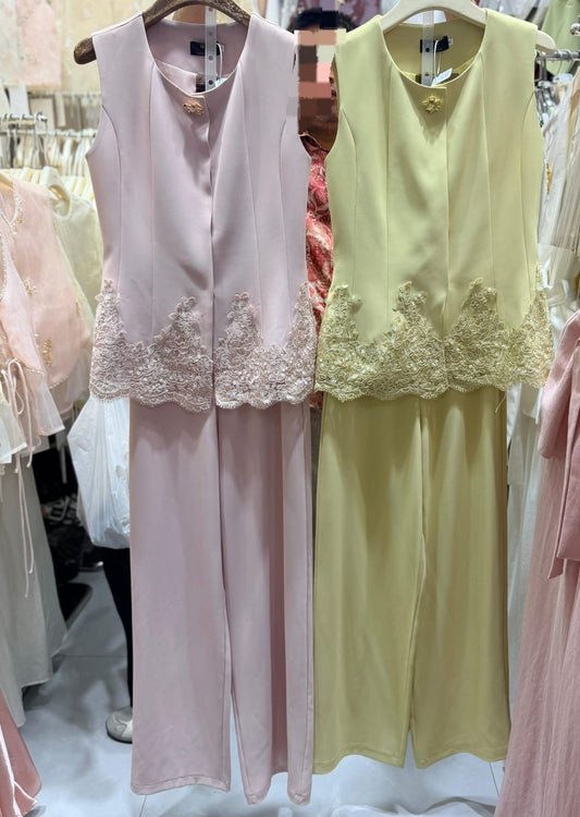 Zaria Lace Overlay Cord