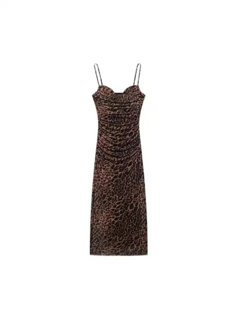 Leopard Print Bodycon Dress