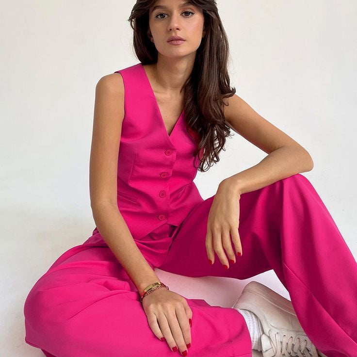 Two Piece Vest Set