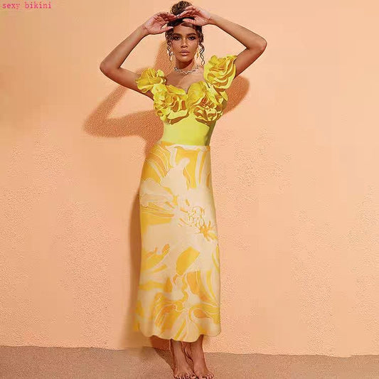 Agua 3D Swimsuit Set