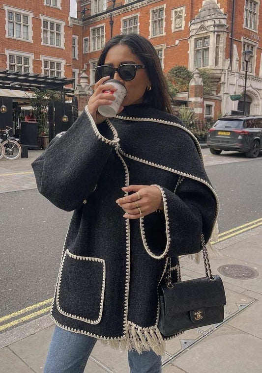 Mihaela Scarf Jacket