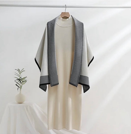 Ava Statement Dress With Stole