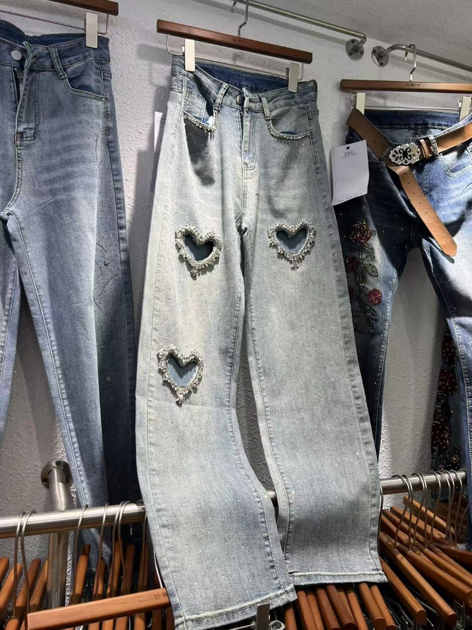 Heart Beat Glam Luxe Denim
