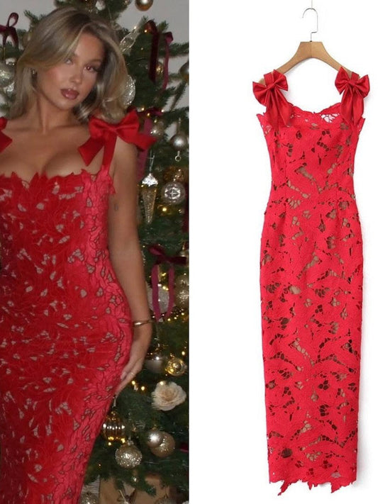 Christiana Luxe Lace Dress