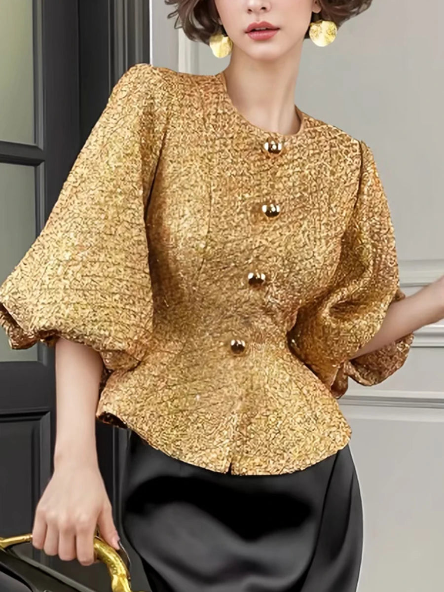 Golden Hour Luxe Top