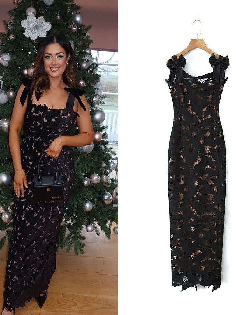 Christiana Luxe Lace Dress