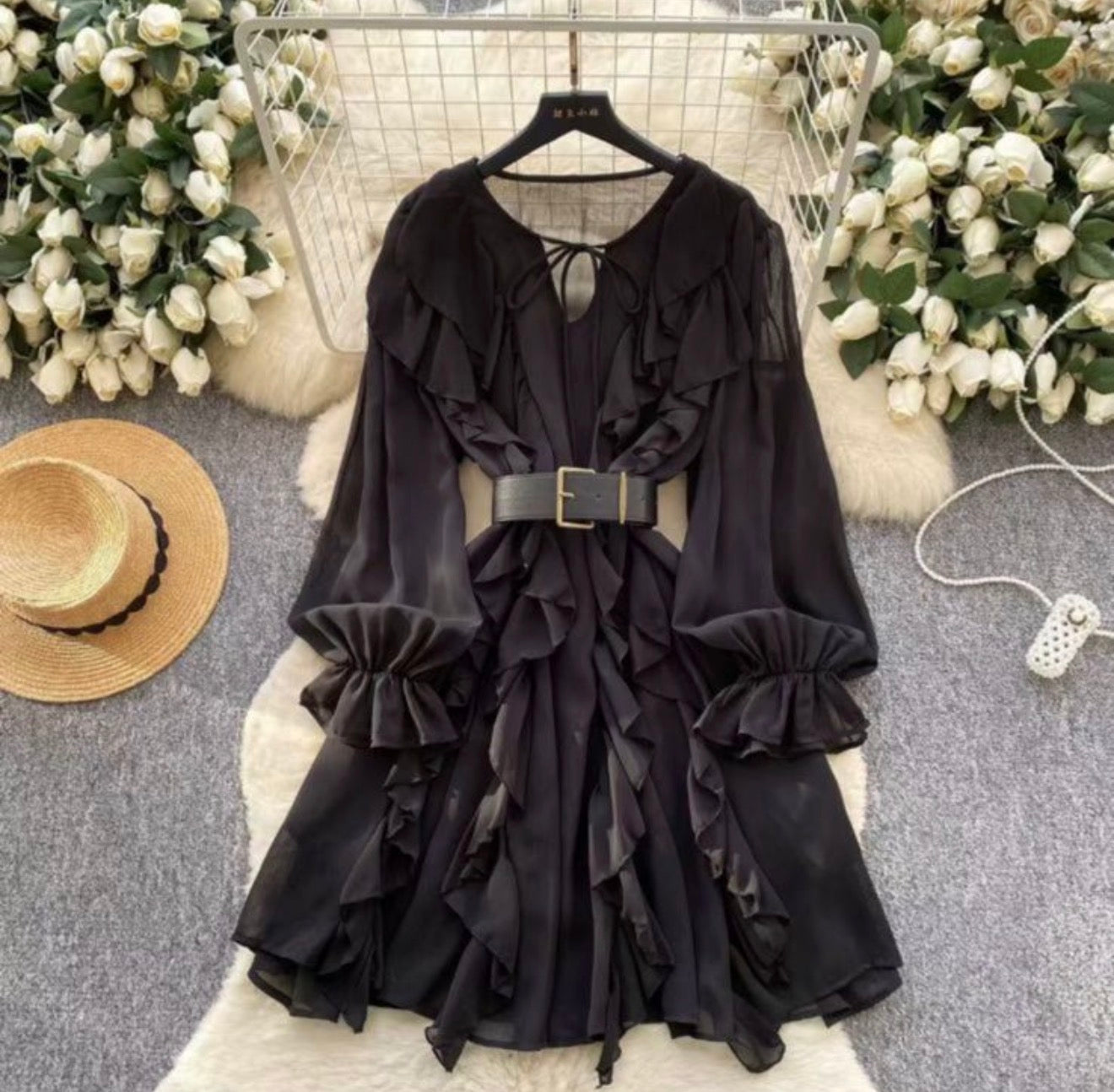 Boca Ruffle Dress