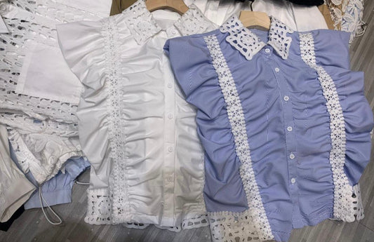Cotton Lace Shirt