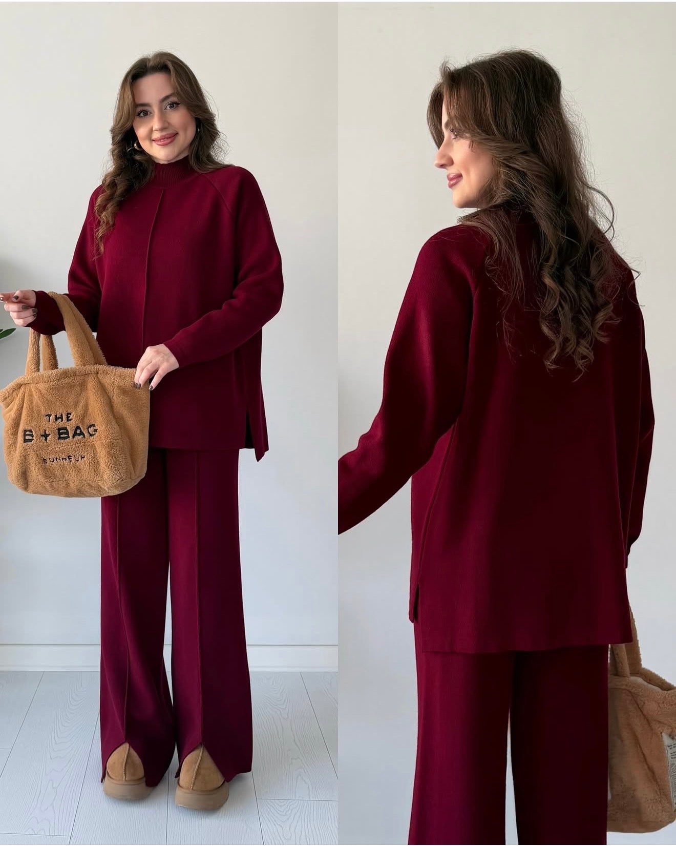 Aza Knitted Wollen Cords Set