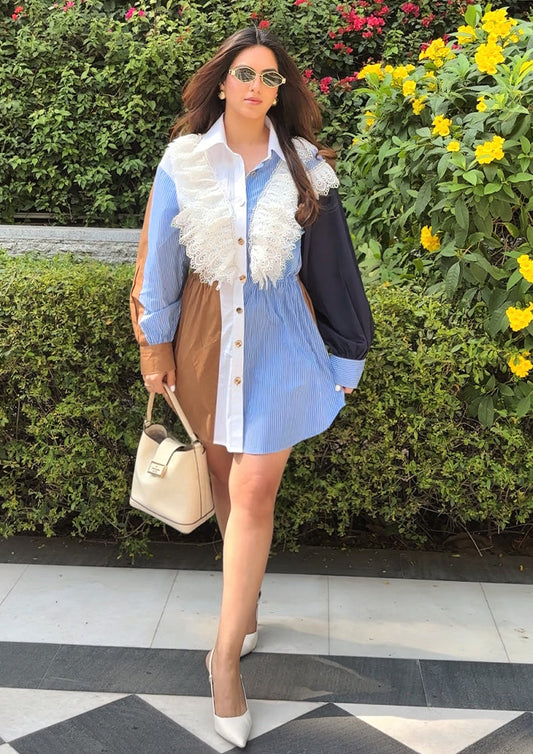 Monarch Colorblock Dress