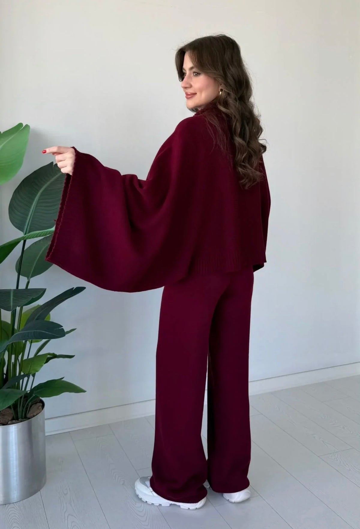 Kiana Drape knit cordset