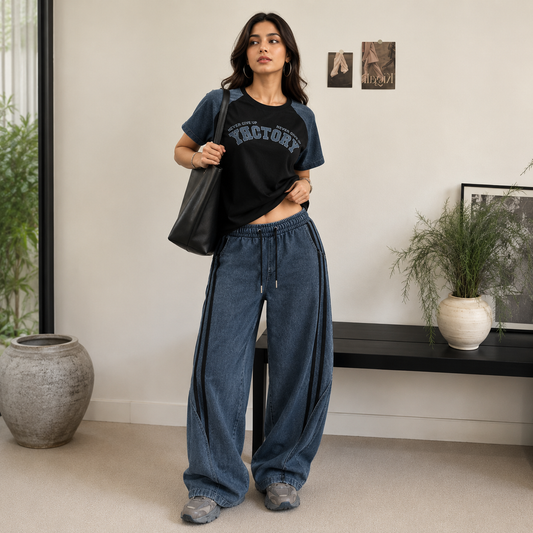 Voyage Travel Street Cords Set - relaxed-fit travel co-ord set, photo 1