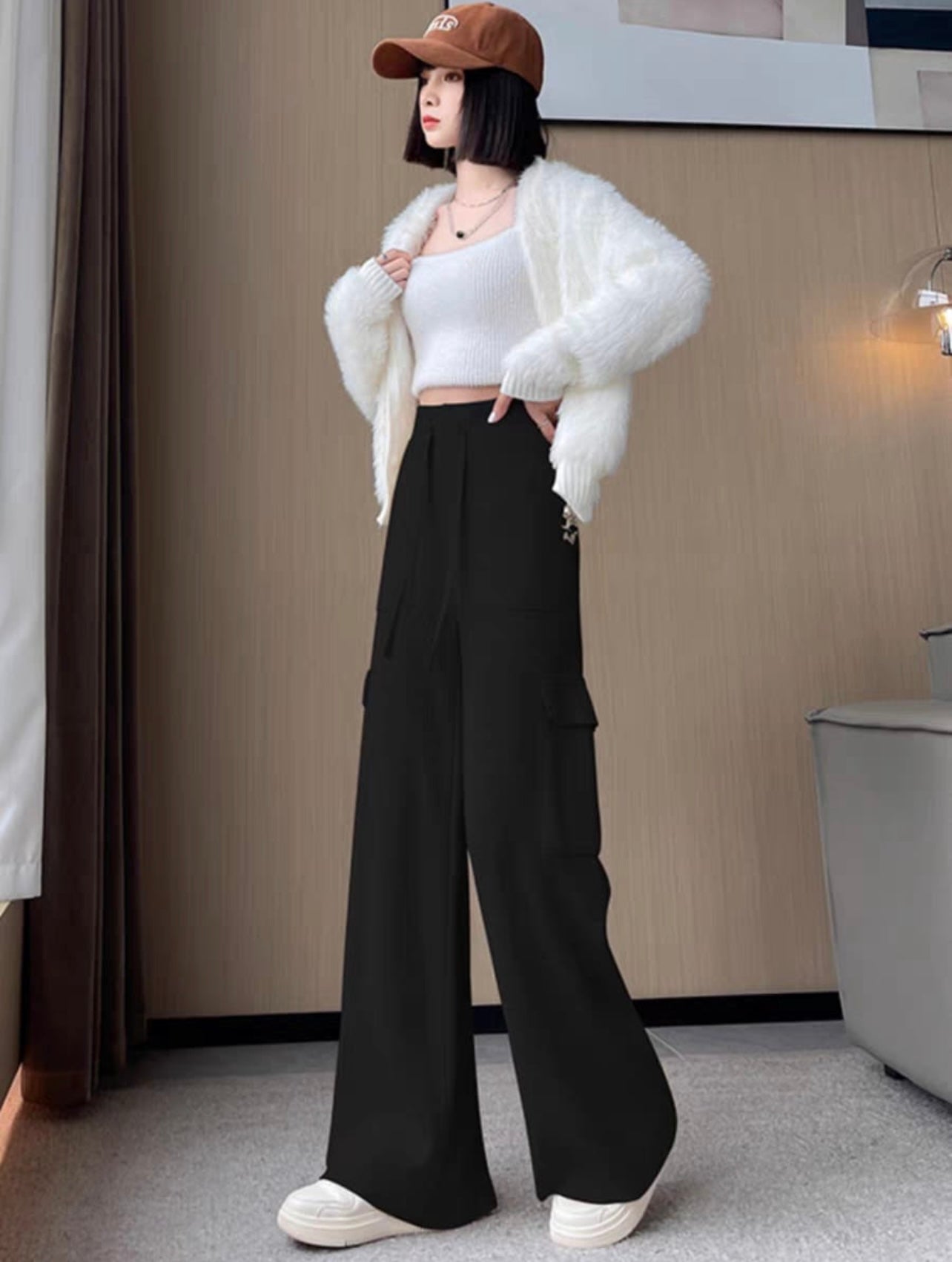 Riyana Wollen Bottoms