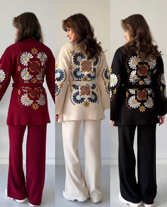 Floréa Royale Embroidered Co-ord