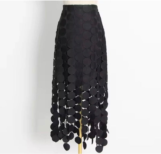 Calia Fringe Skirt