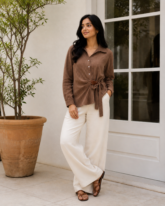Siara Side Knot Shirt