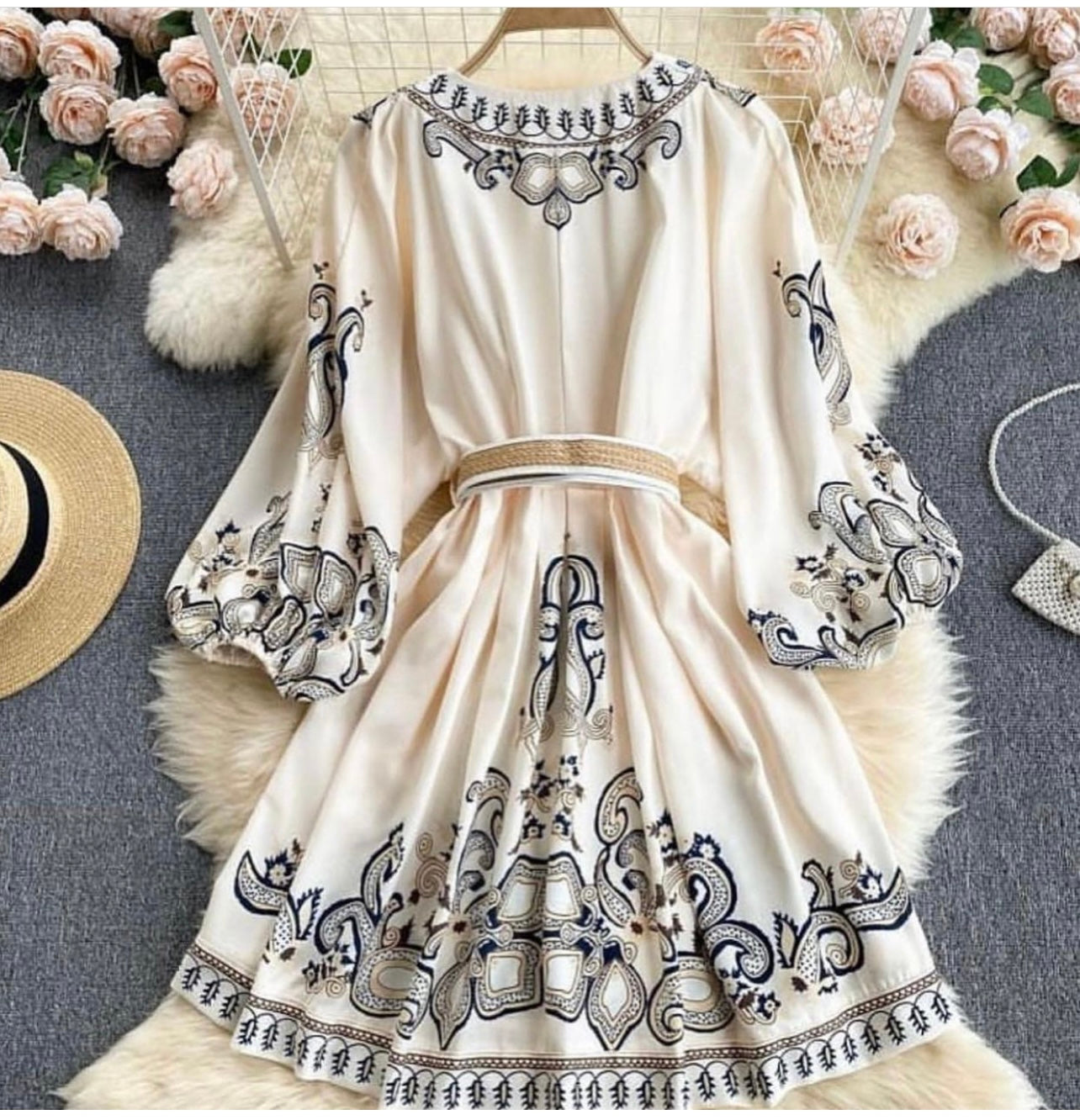 Summer floral dress