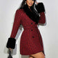 Winter Charm Luxe Trench Coat
