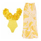 Agua 3D Swimsuit Set