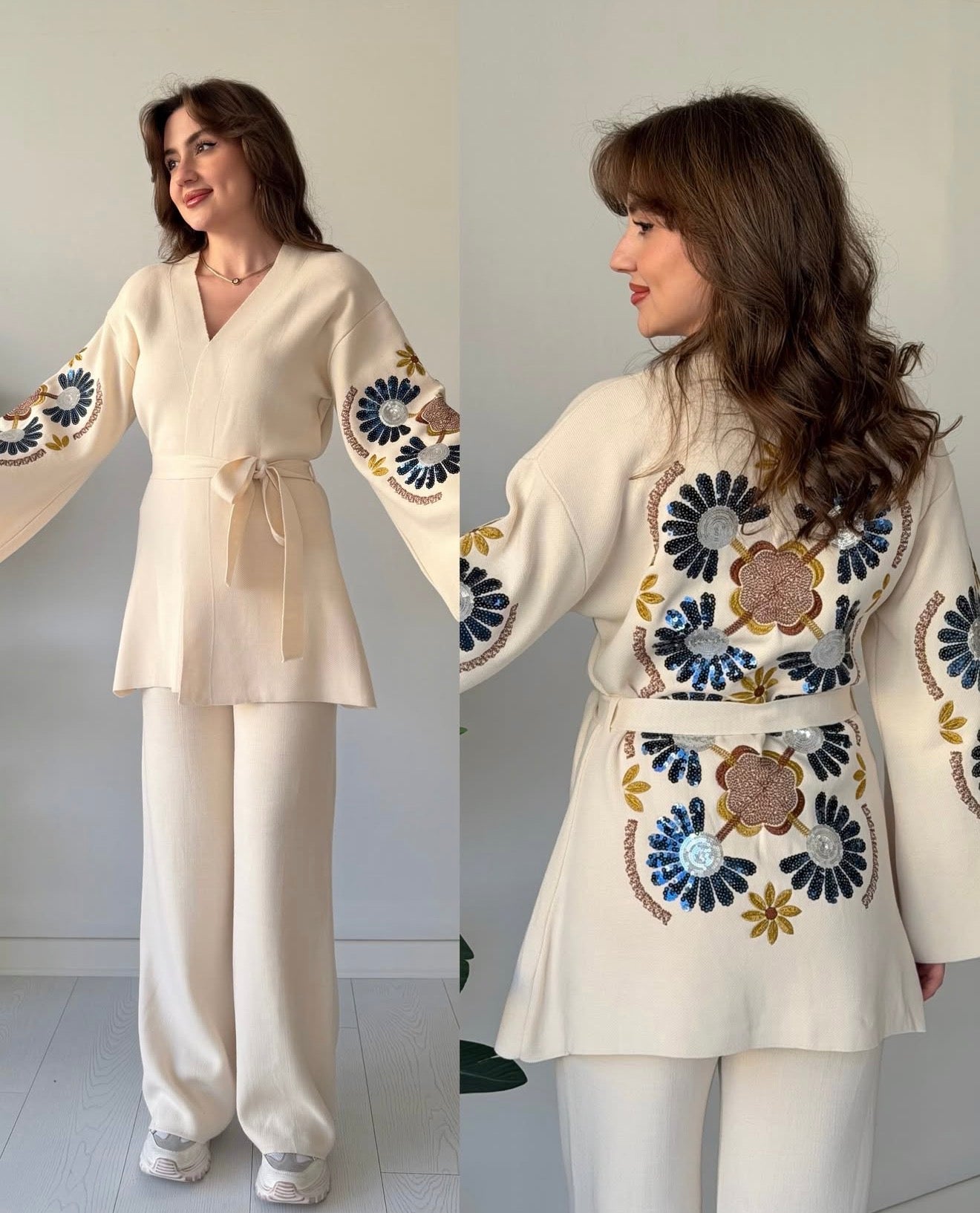 Floréa Royale Embroidered Co-ord