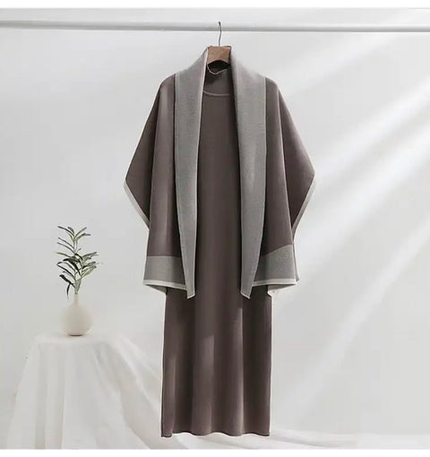 Ava Statement Dress With Stole