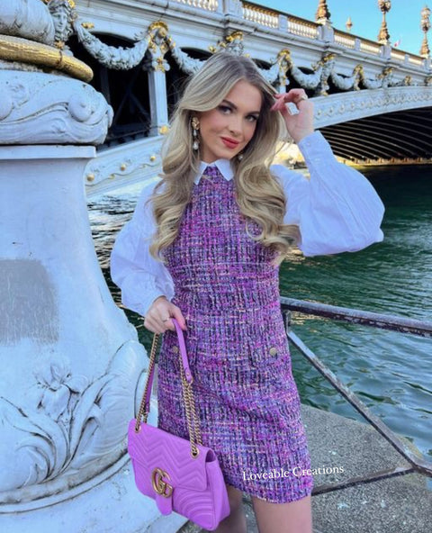 Venice Luxe Tweed Dress