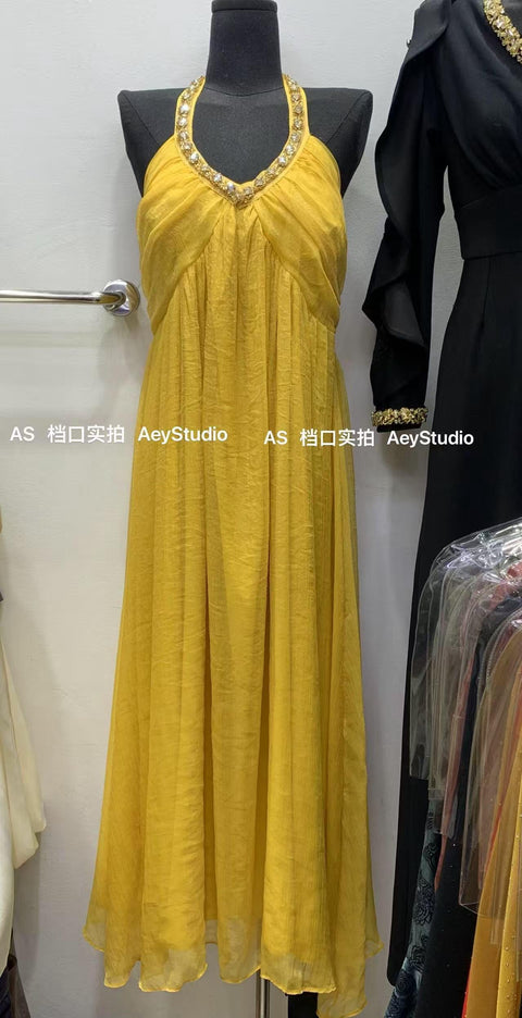 Shia Crystal Luxe Maxi Dress