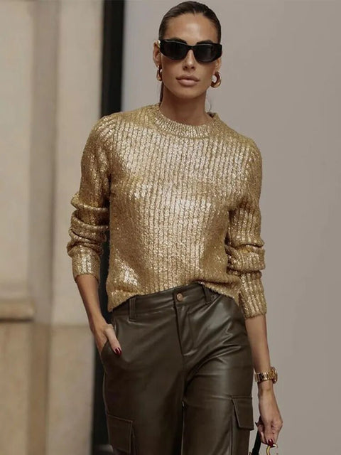 Greece Golden Pullover