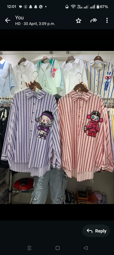 Pop Basic Stripe Shirt