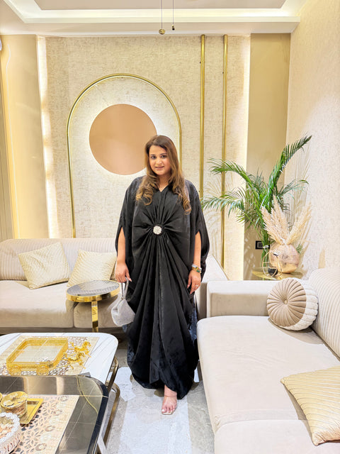 Zafraan Drape Kaftan