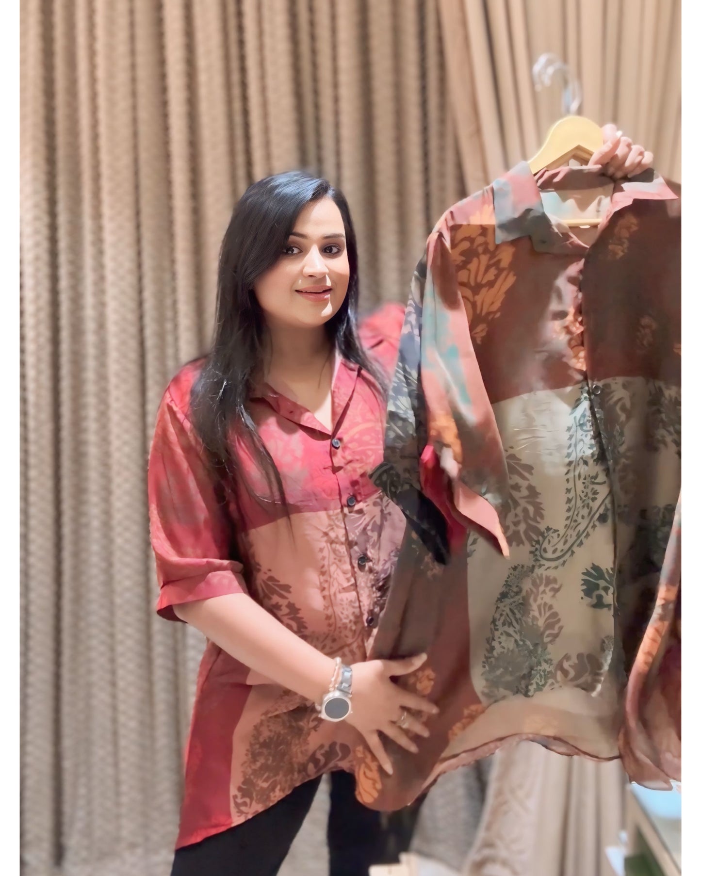 Kiki Pure Silk Summer Shirts