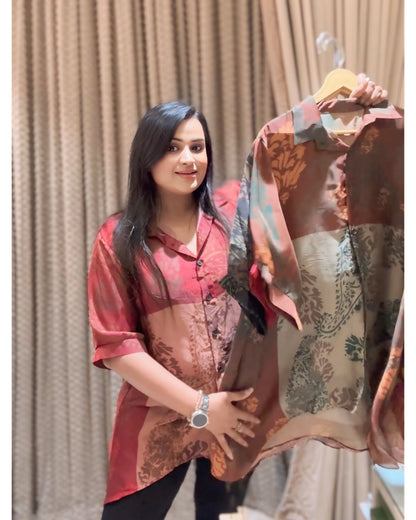 Kiki Pure Silk Summer Shirts