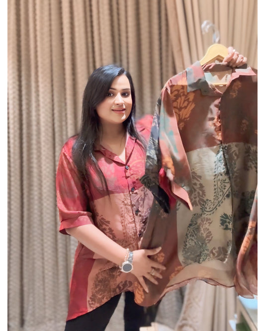 Kiki Pure Silk Summer Shirts