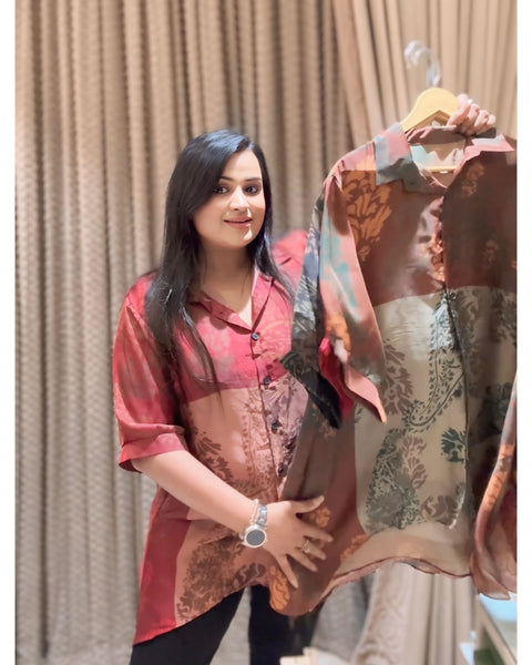 Kiki Pure Silk Summer Shirts