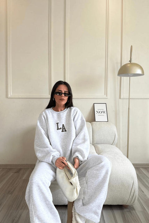 LA Fleece Tracksuit Set