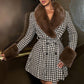 Winter Charm Luxe Trench Coat