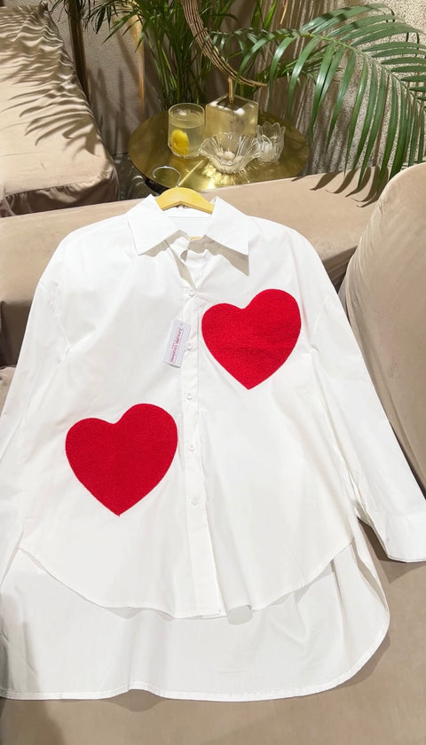 Cozy Heart Summer Shirt