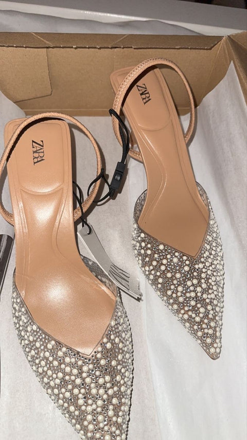 Zaraa Pearl Heel