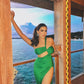 Zinnia Cutout Resort Wear Dress