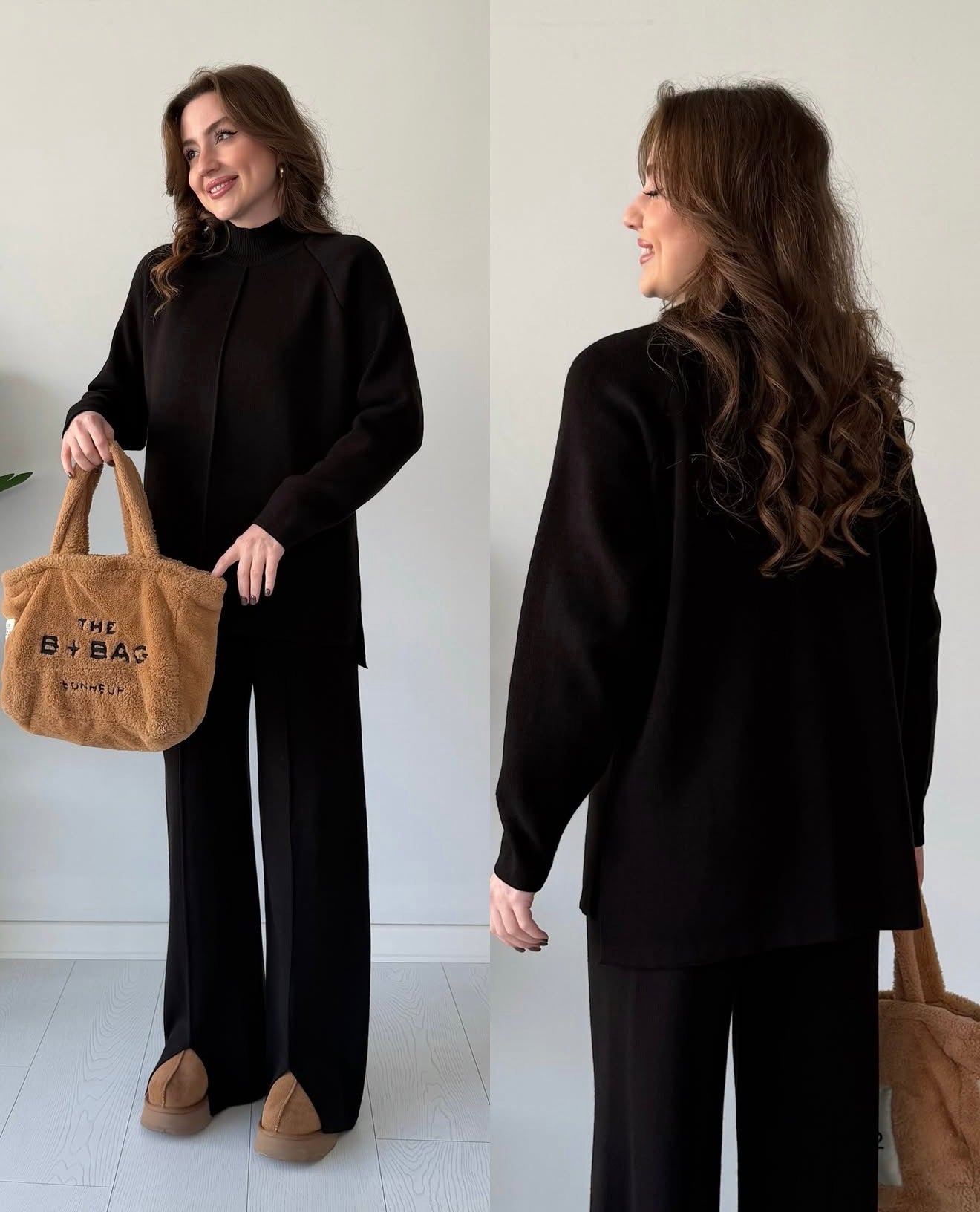 Aza Knitted Wollen Cords Set