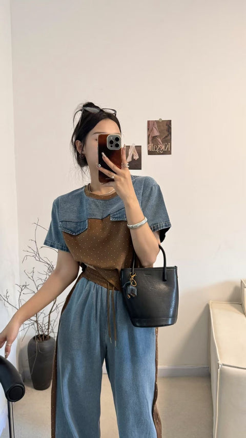 Jora Denim Rhinestone Coords