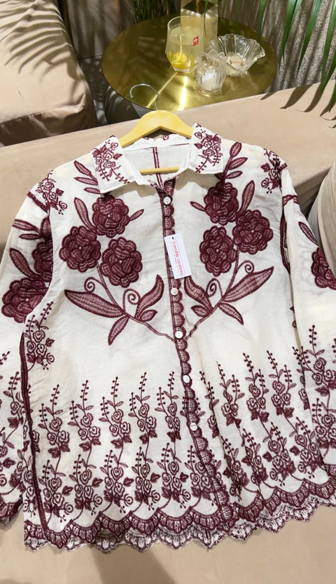 Lily Embriodered Shirt