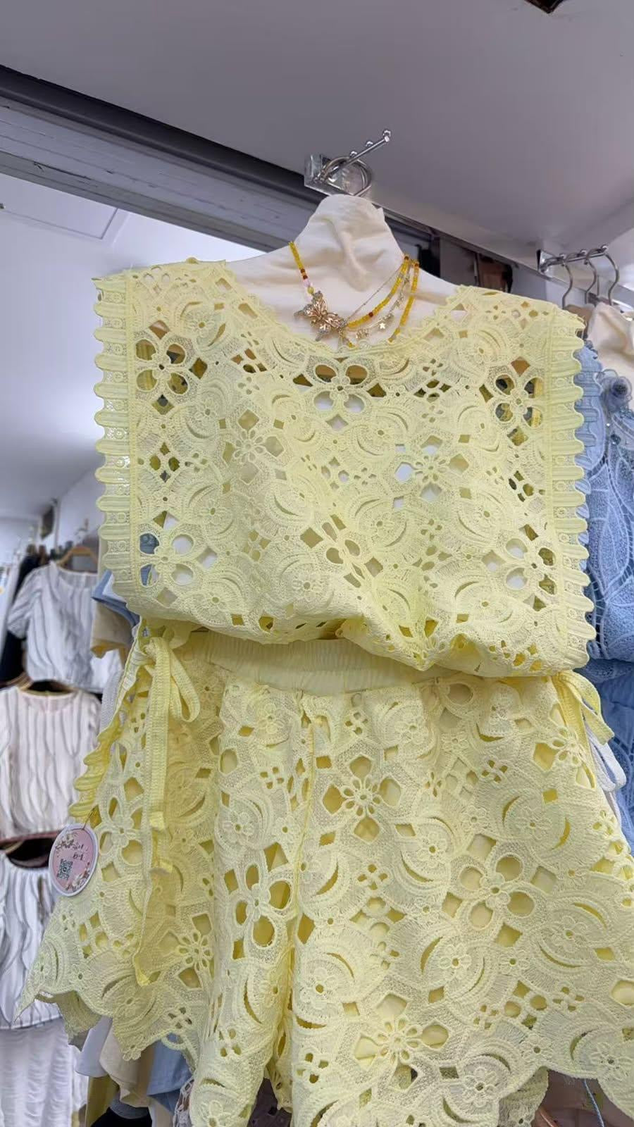 Crochet Summer Cordset