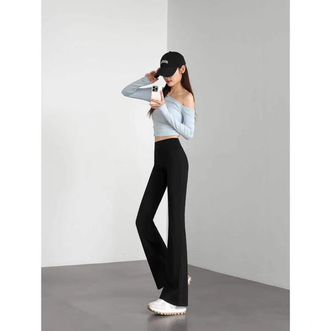 Niona Luxe High Waist Flare Pants