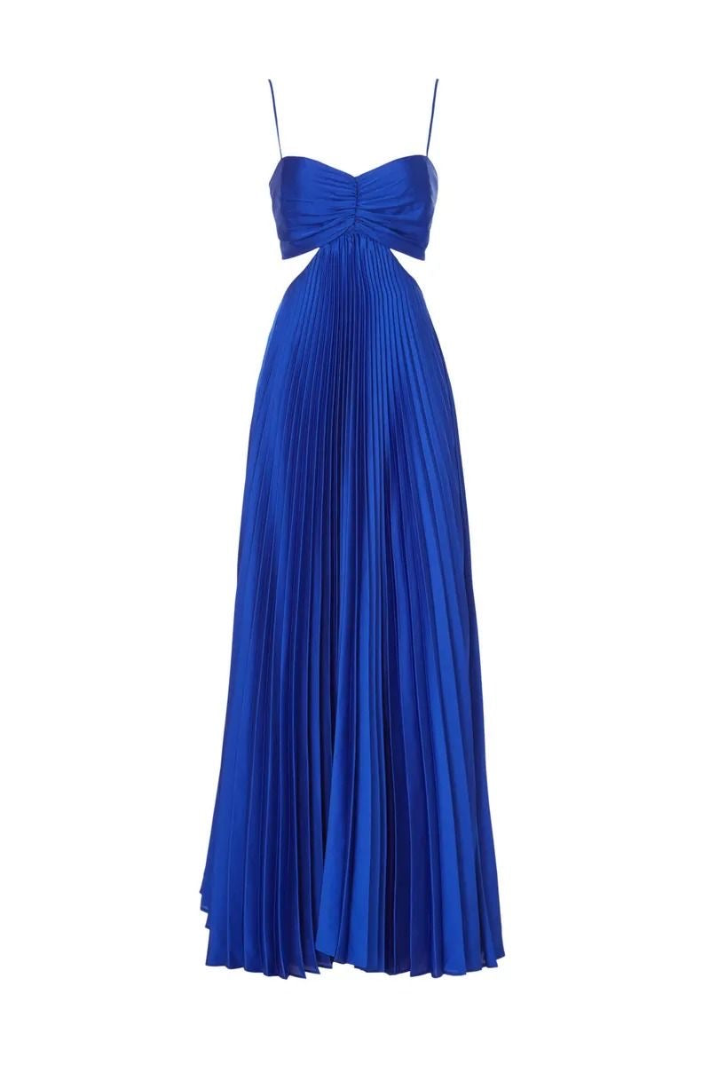 Chica Mettalic Evening Dress