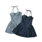 Melody Pinstripe Mini Dress
