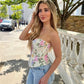 Flora Corset Top