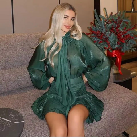 The Elara Flow Dress