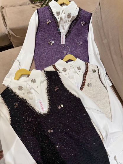 C Knit Vest