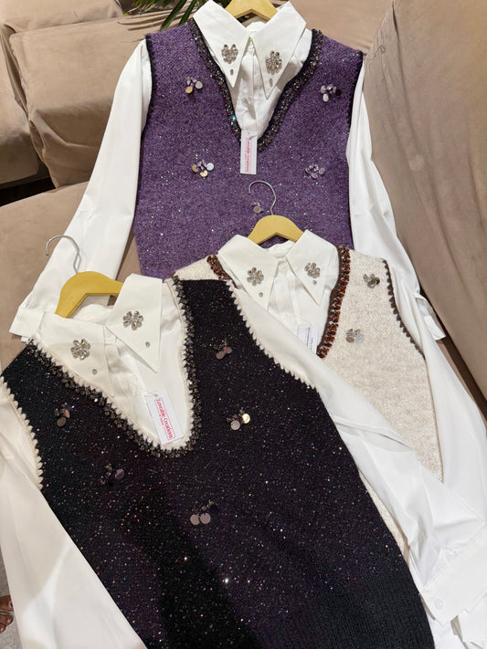C Knit Vest
